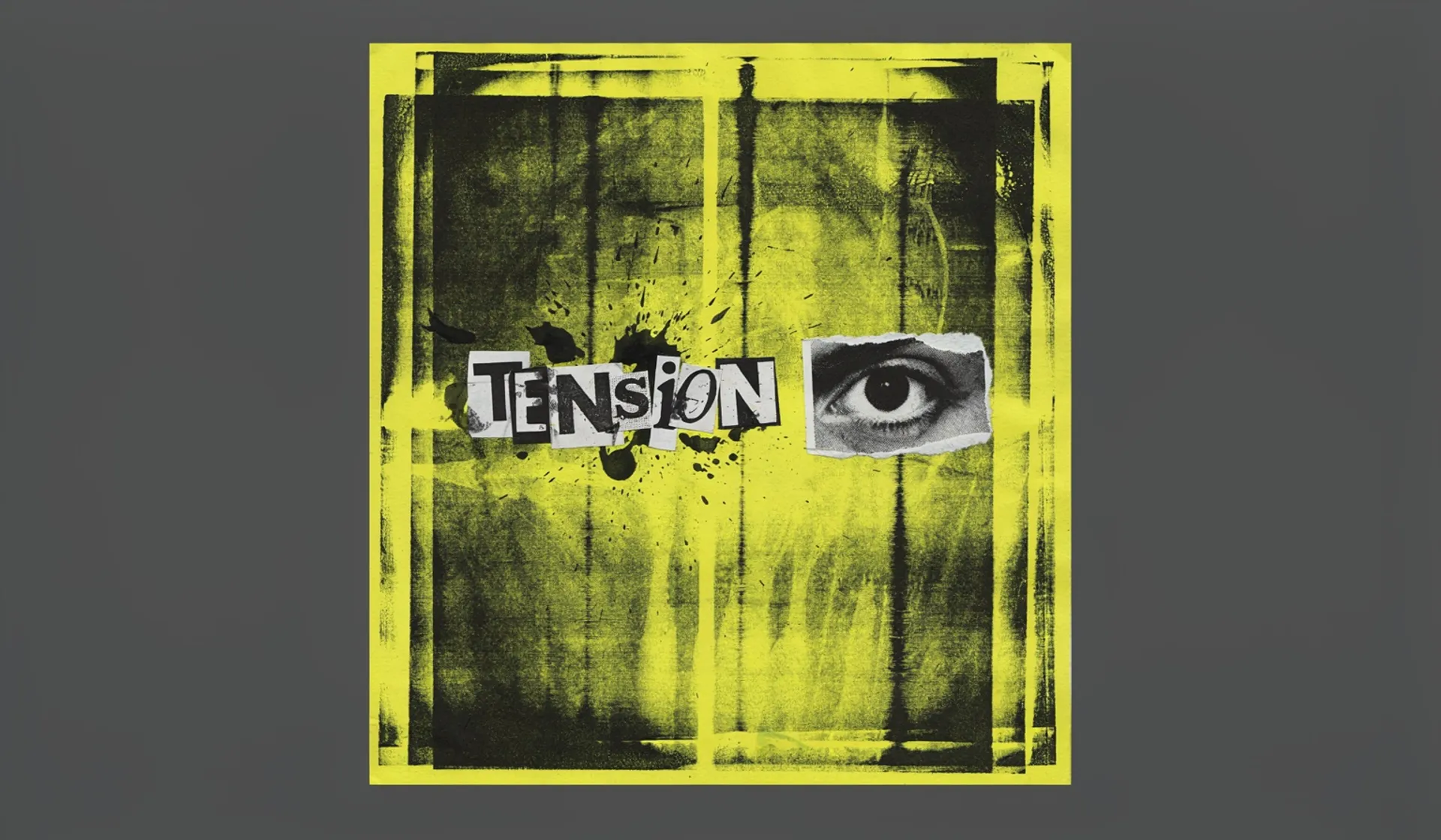 New-wave punk single sleeve