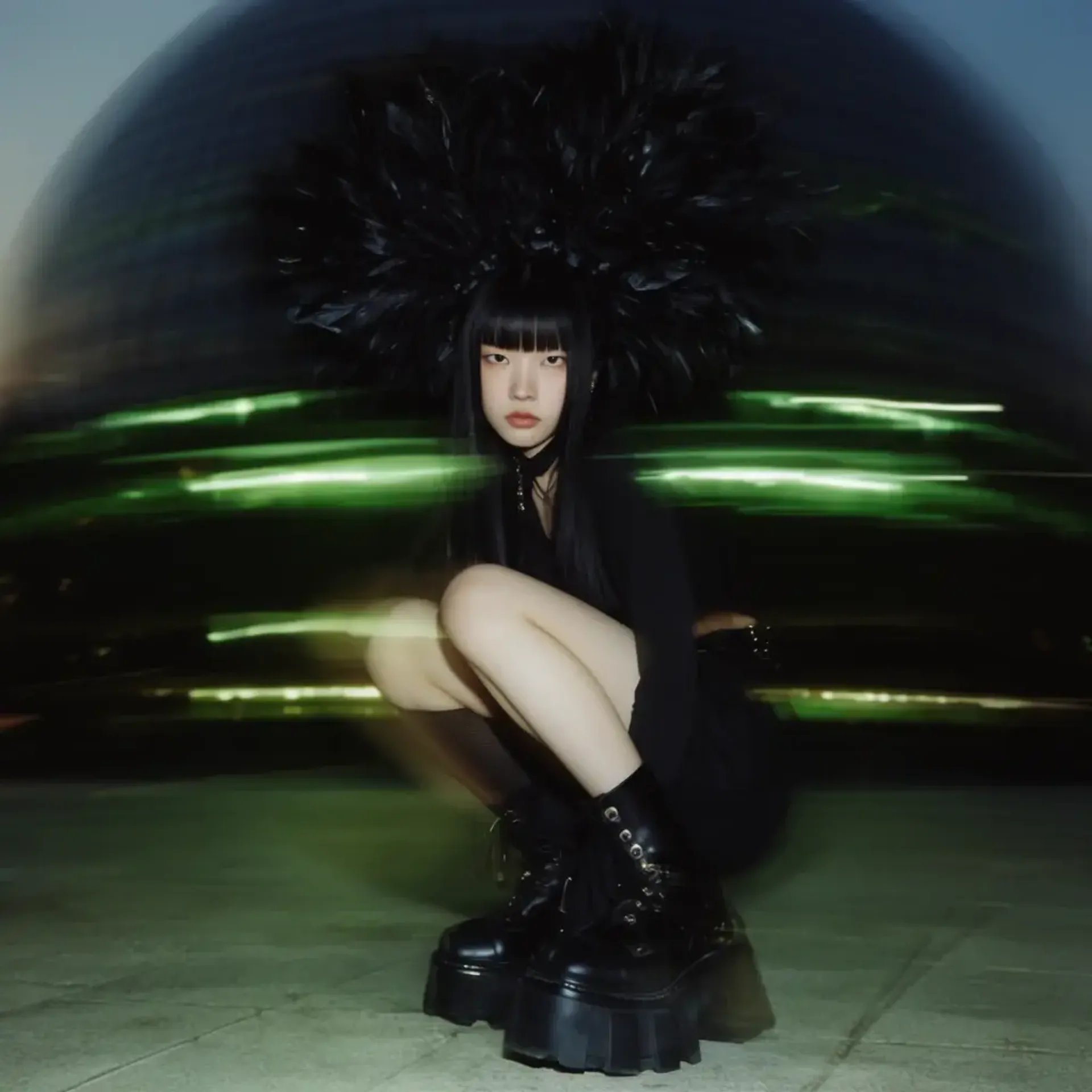 Avant-garde fashion photography