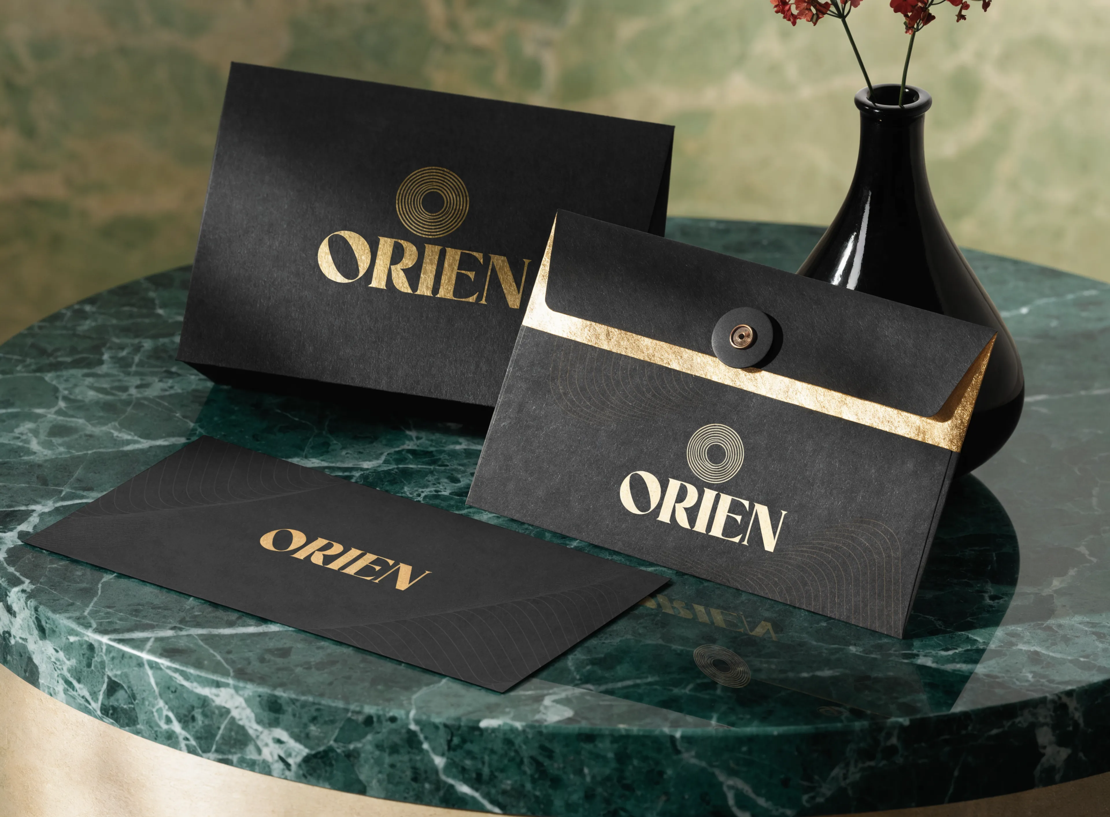 Brand identity and packaging mockup generated with Recraft V4