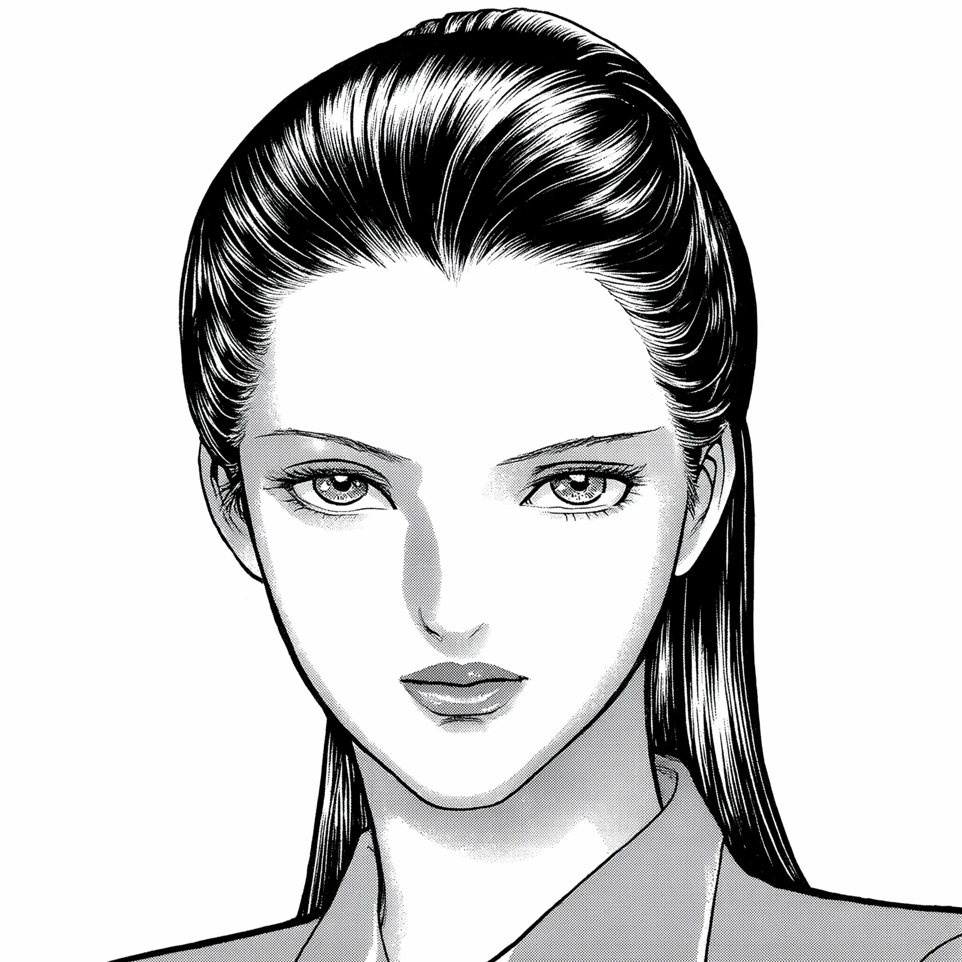Webtoon-style character generation