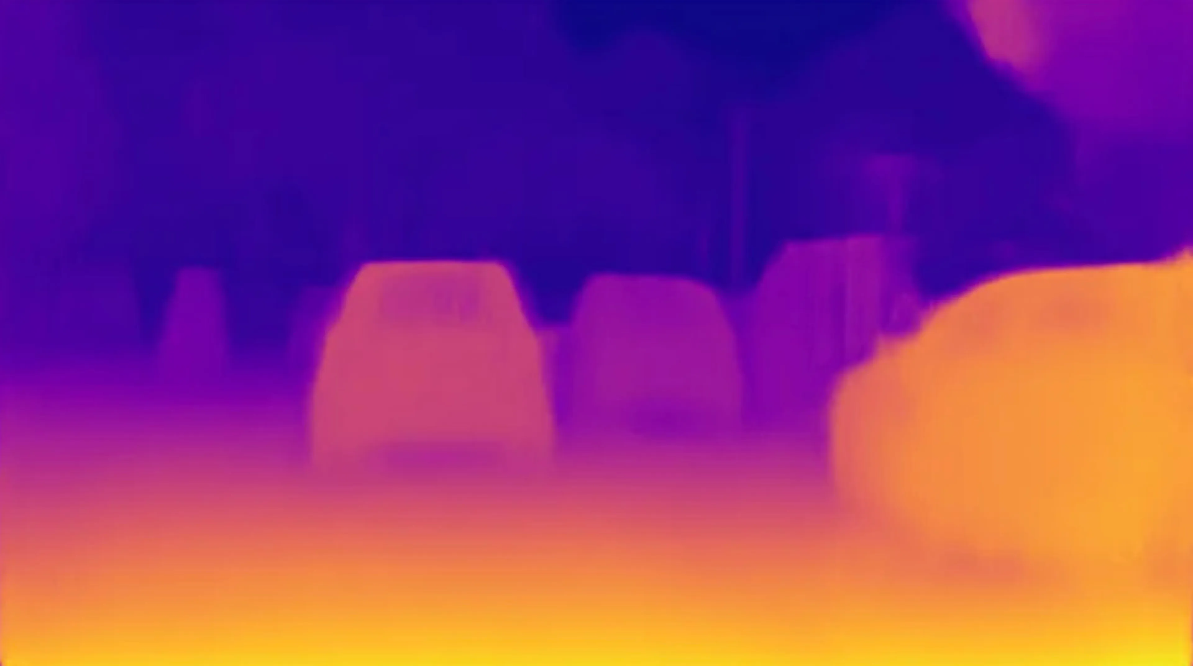 Create depth maps using Midas depth estimation.
