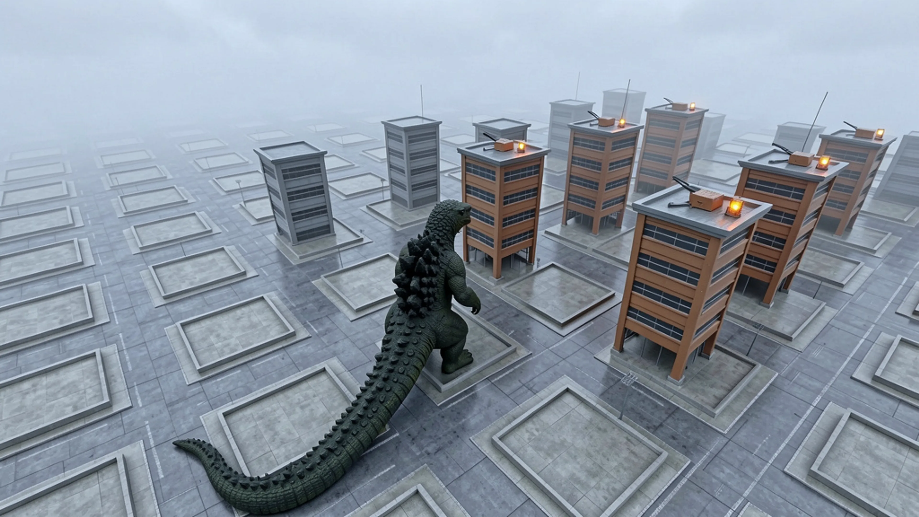 Kaiju Rampage opening frame