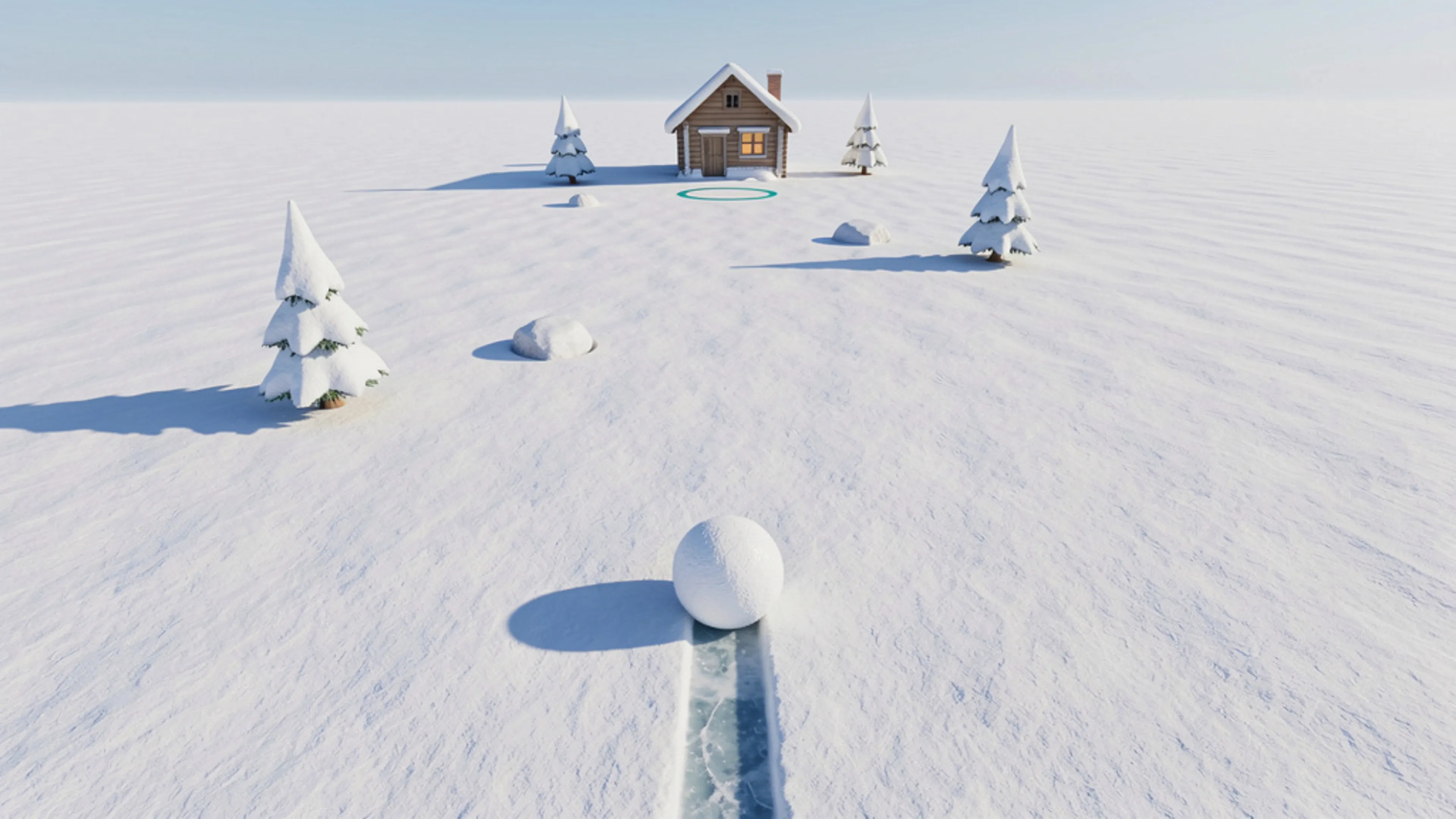 A Snowy Way Home opening frame