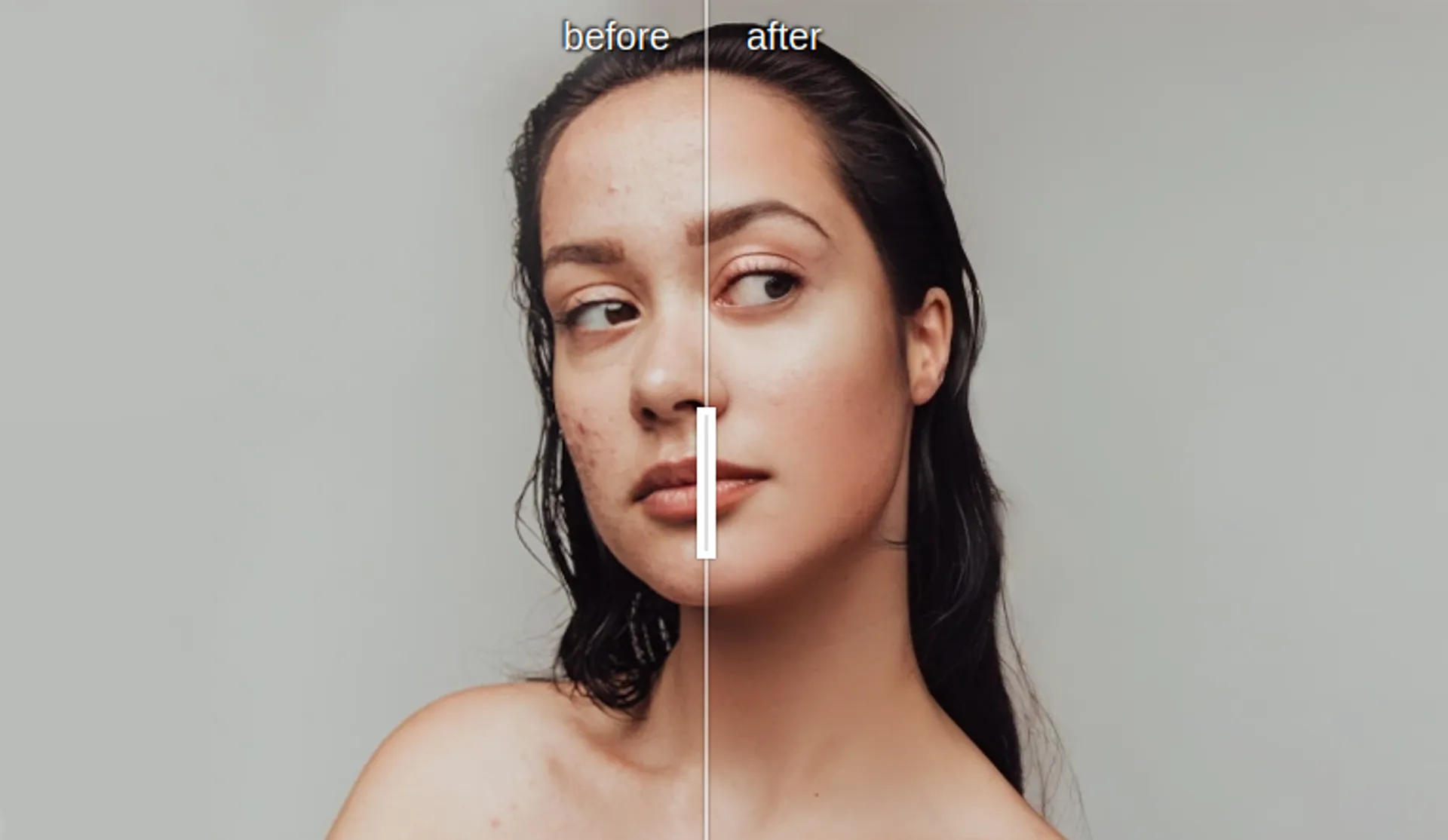 Automatically retouches faces to smooth skin and remove blemishes.
