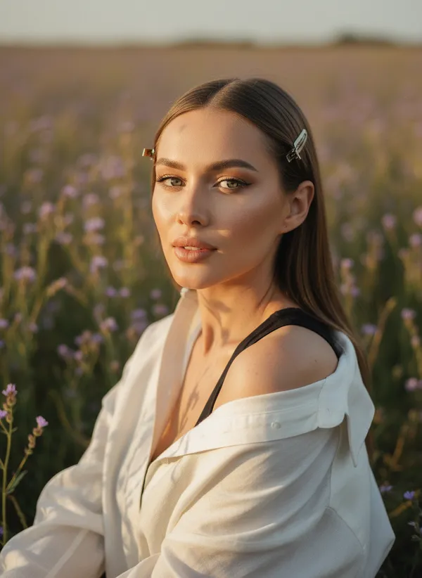 Editorial portrait - professional AI photography