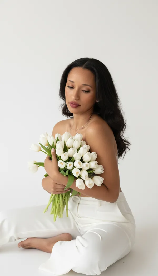 AI Bouquet Portrait Generator style preview 2 - AI-generated portrait