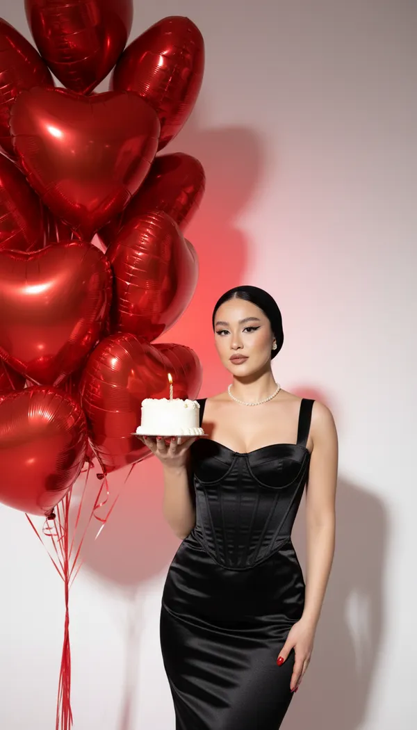 AI Red Aesthetic Photo Generator gallery photo 19