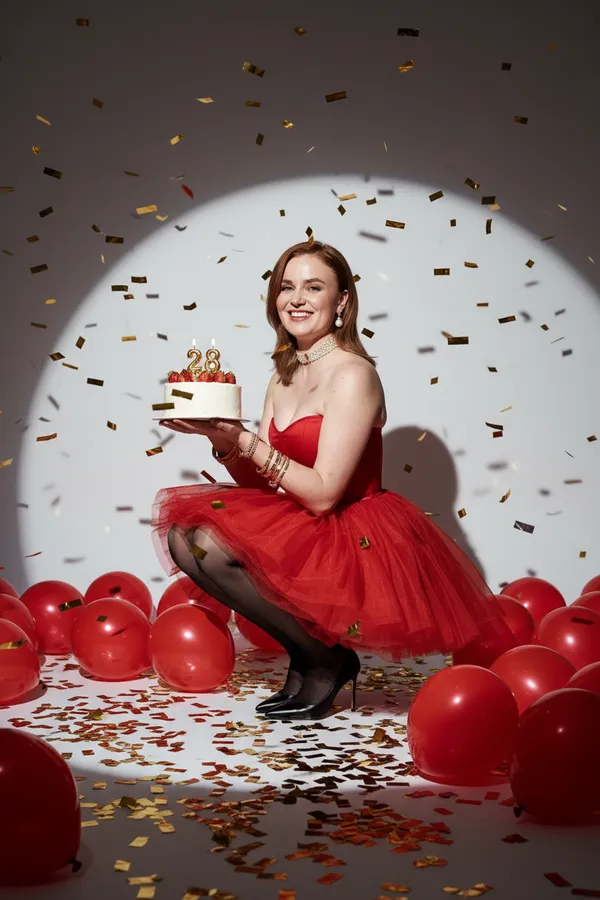 AI Red Aesthetic Photo Generator gallery photo 20