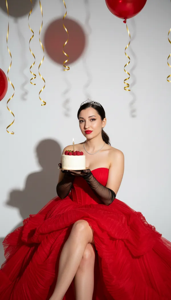 AI Red Aesthetic Photo Generator gallery photo 34