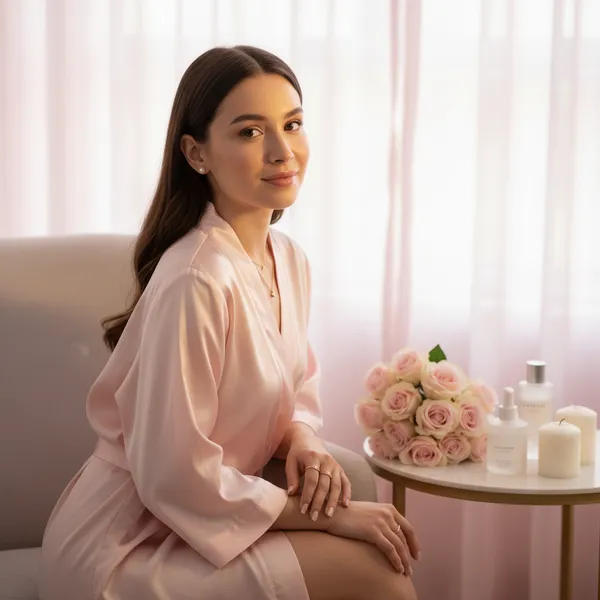 AI Bouquet Portrait Generator example 8 - bouquet style AI photo