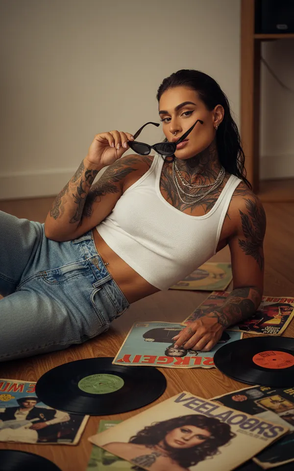 ИИ генератор фото в стиле Y2K фото из галереи 11 - aesthetic