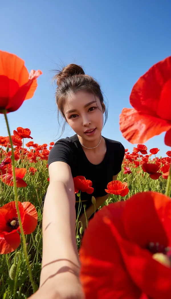 ИИ генератор весенних фото превью стиля 2 - aesthetic