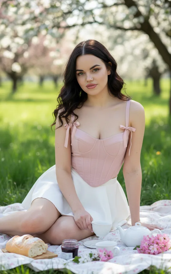 ИИ генератор весенних фото превью стиля 3 - aesthetic