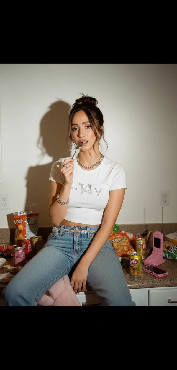 ИИ генератор фото в стиле Y2K фото из галереи 15 - aesthetic