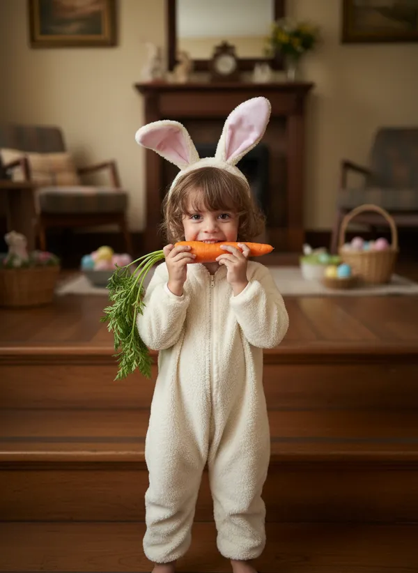 ИИ генератор пасхальных фото для малышей фото из галереи 30 - seasonal