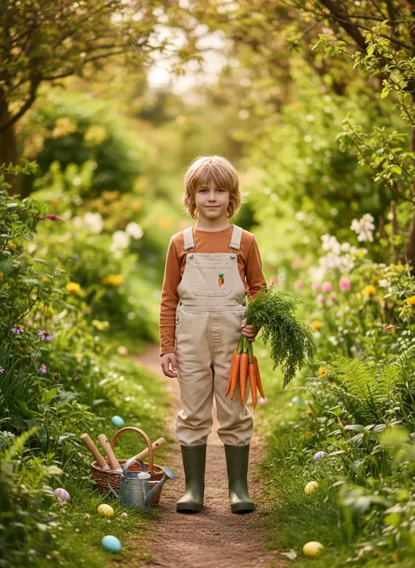 ИИ генератор пасхальных фото для малышей фото из галереи 6 - seasonal