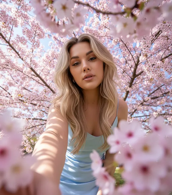 ИИ генератор весенних фото фото из галереи 16 - aesthetic