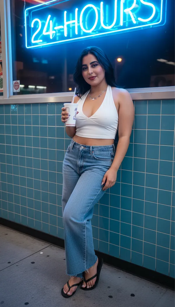 ИИ генератор фото в стиле Y2K фото из галереи 19 - aesthetic