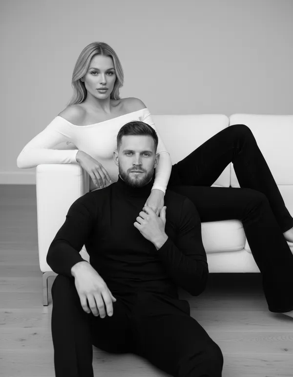 مولّد صور الأزواج بالذكاء الاصطناعي صورة من المعرض 9 - couples