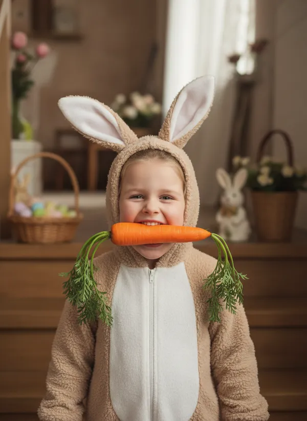 ИИ генератор пасхальных фото для малышей фото из галереи 11 - seasonal