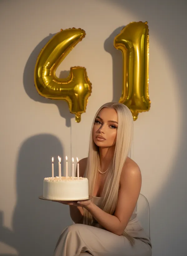 AI Birthday Photo Generator example 10 - birthday style AI photo