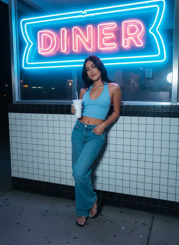 ИИ генератор фото в стиле Y2K фото из галереи 28 - aesthetic