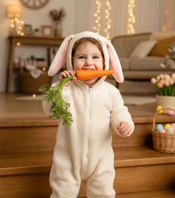 ИИ генератор пасхальных фото для малышей фото из галереи 23 - seasonal