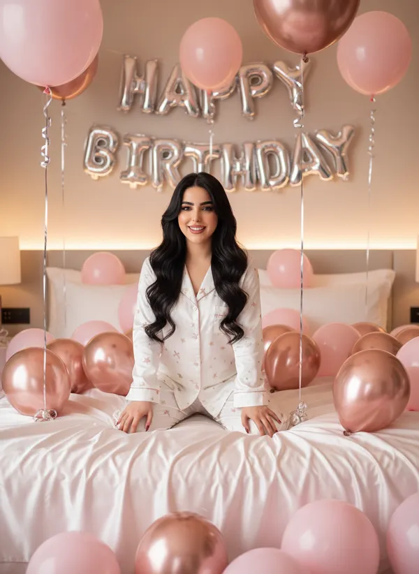 AI Birthday Photo Generator example 12 - birthday style AI photo