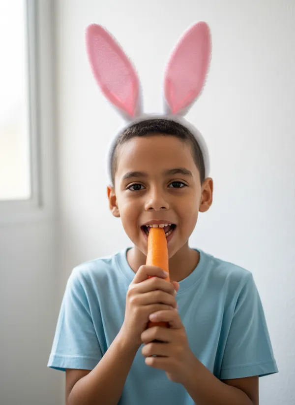 ИИ генератор пасхальных фото для малышей фото из галереи 18 - seasonal