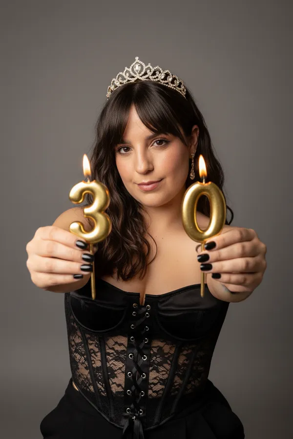 AI Birthday Photo Generator style preview 2 - AI-generated birthday portrait