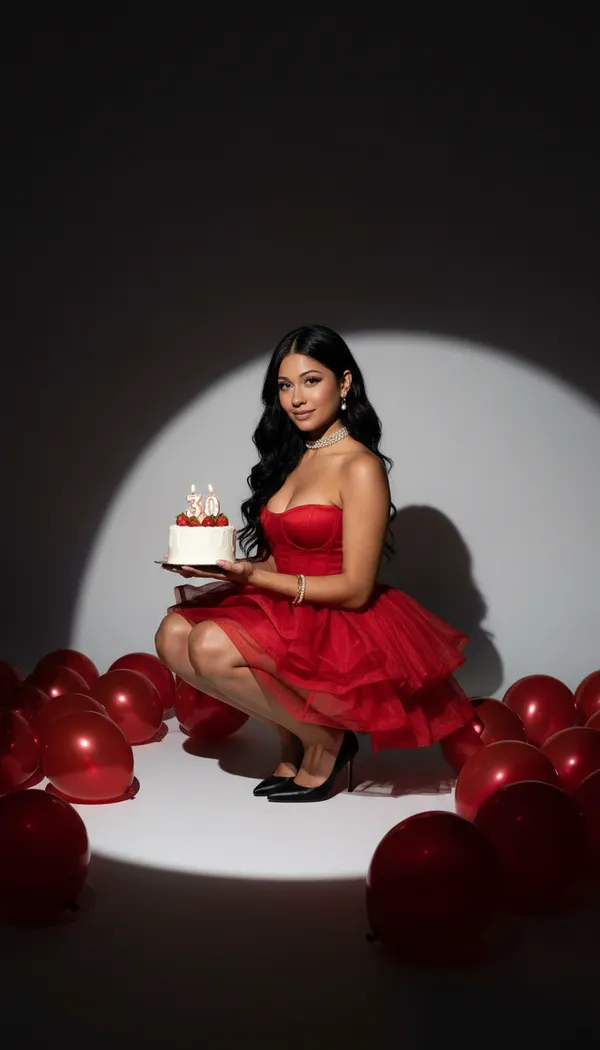 AI Birthday Photo Generator style preview 1 - AI-generated birthday portrait