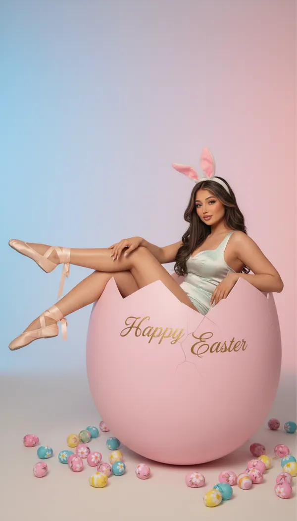 ИИ генератор нарядных пасхальных фото превью стиля 5 - seasonal