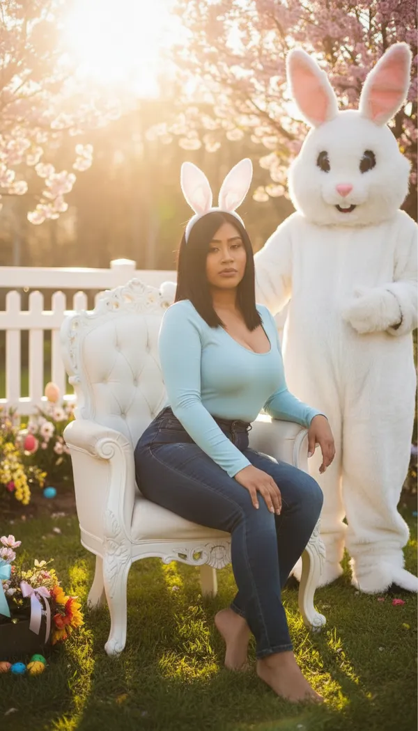 ИИ генератор нарядных пасхальных фото фото из галереи 16 - seasonal