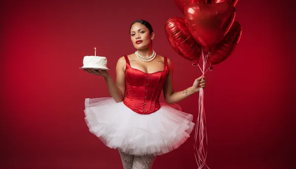 ШІ генератор фото в червоній естетиці фото з галереї 8 - aesthetic