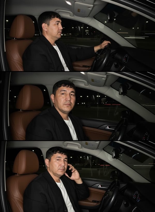 AI Night Drive Photo Generator style preview 5 - AI-generated cinematic portrait