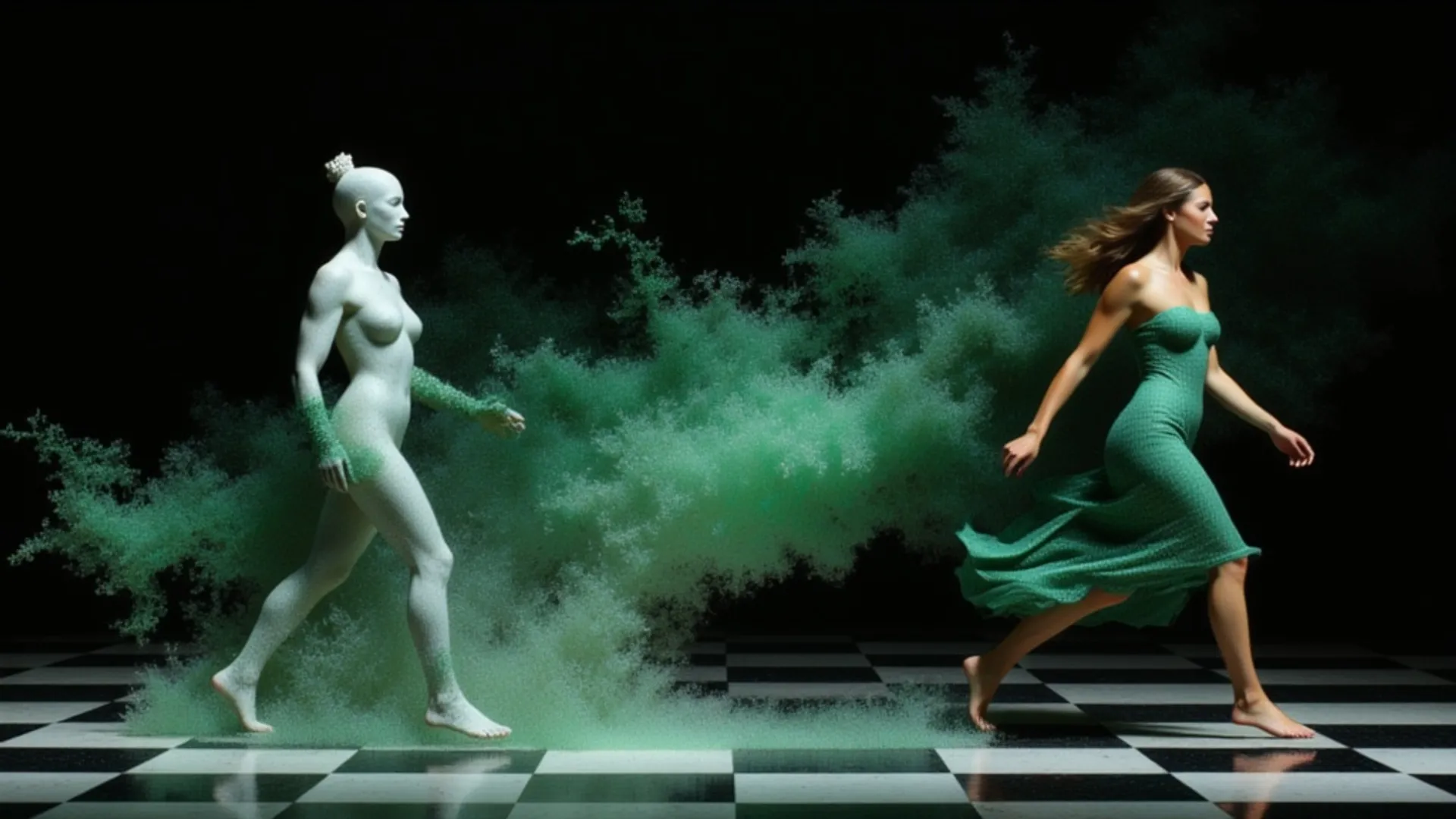 Generate character-consistent videos from reference images using PixVerse C1, with subject and background references.