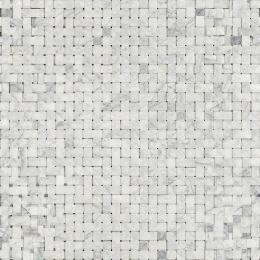 Marble Basketweave Mosaic