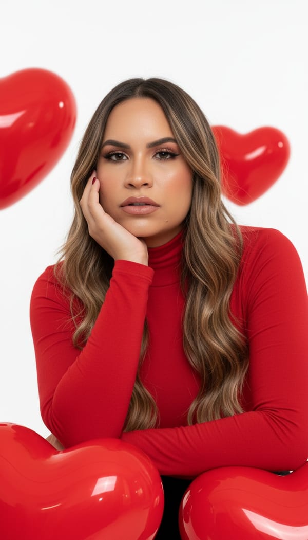 ШІ генератор фото в червоній естетиці фото з галереї 21 - aesthetic