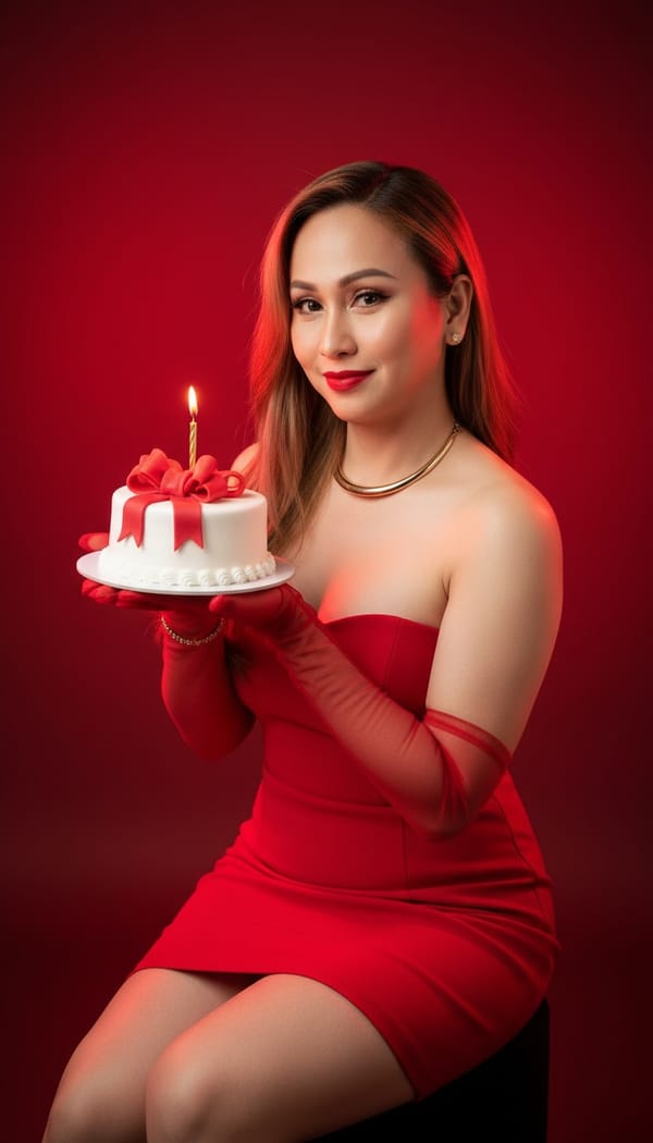 ШІ генератор фото в червоній естетиці попередній перегляд стилю 1 - aesthetic