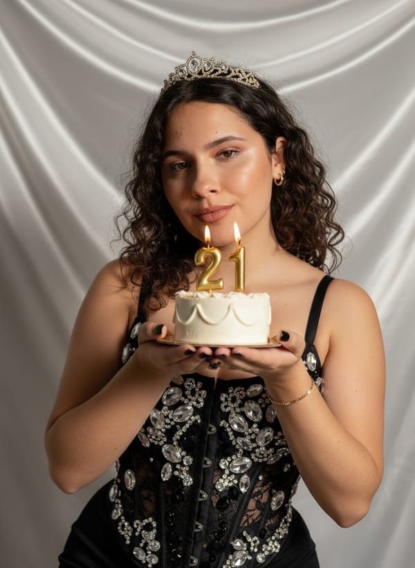 AI Birthday Photo Generator style preview 5 - AI-generated birthday portrait