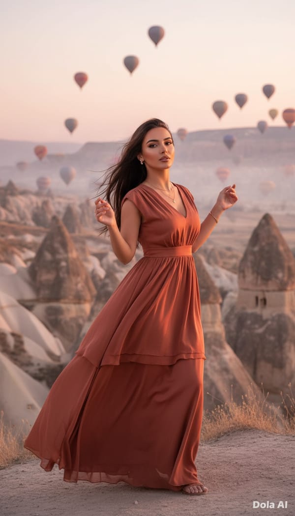 AI Travel Photo Generator — studio look (travel AI photo)