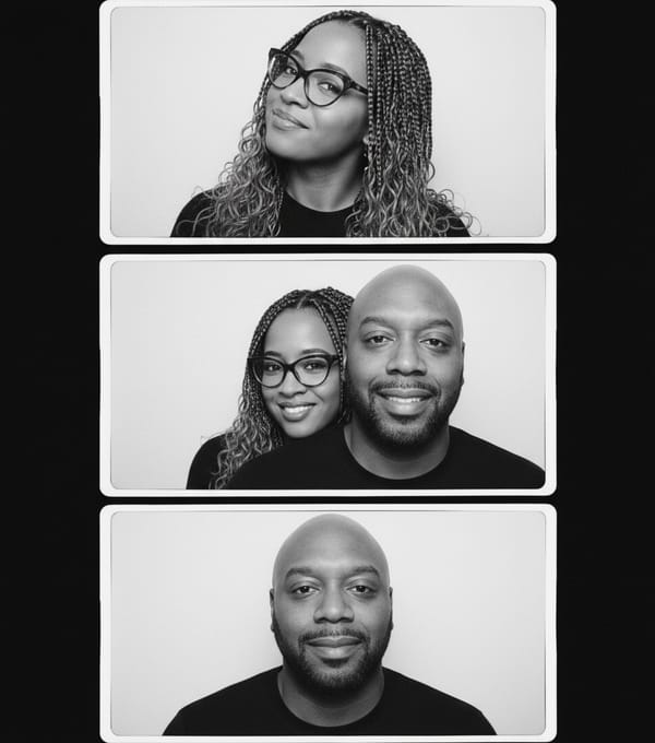 AI Black and White Photo Generator — outdoor portrait (aesthetic AI photo)