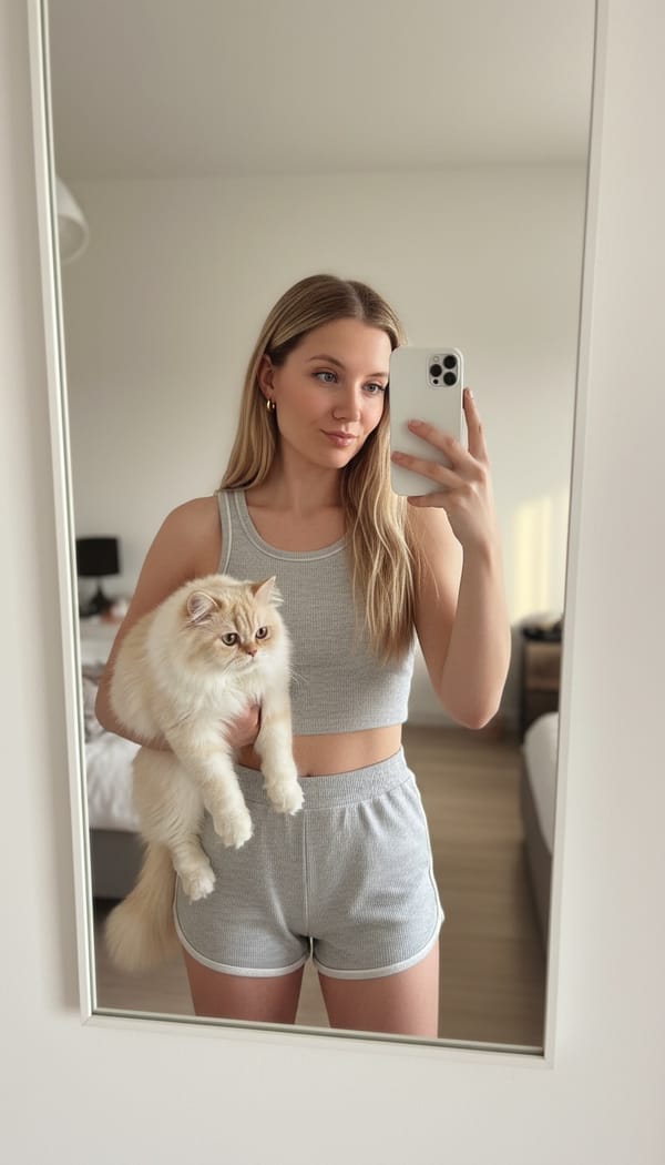 AI Lifestyle Photo Generator — natural pose (lifestyle AI photo)