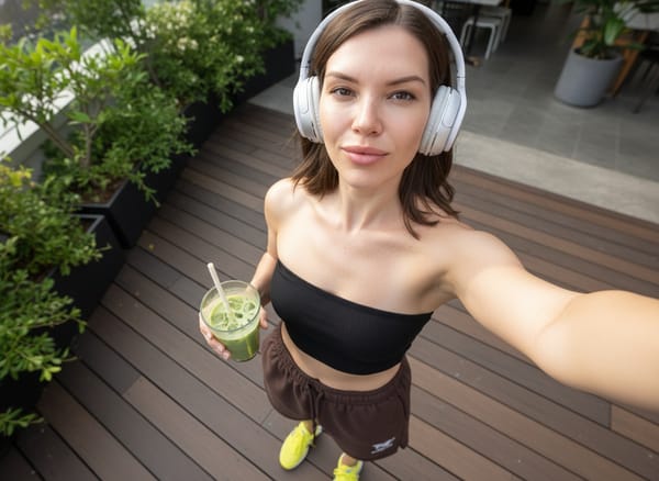 AI Lifestyle Photo Generator — studio look (AI-generated lifestyle)