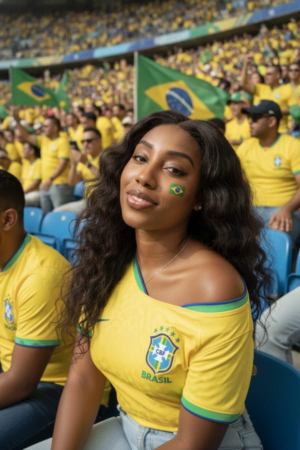 Gerador de Fotos da Copa do Mundo IA — close-up