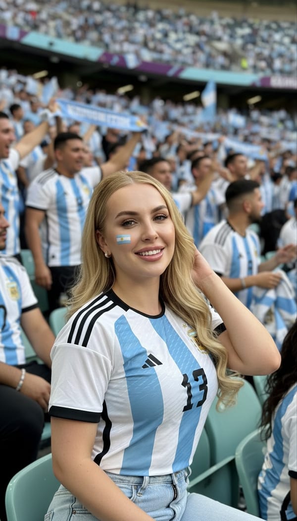 Gerador de Fotos da Copa do Mundo IA — foto de estúdio
