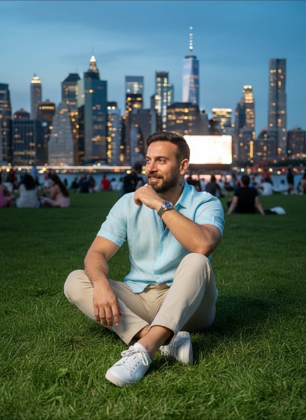 AI New York Photo Generator — close-up portrait (travel AI photo)