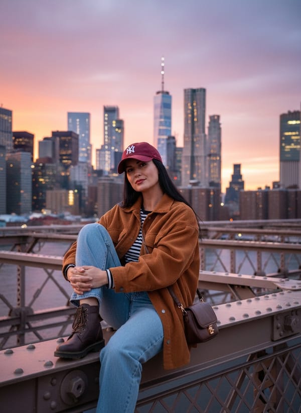 AI New York Photo Generator — studio look (travel AI photo)