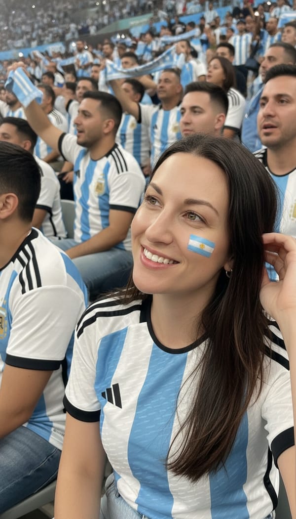 Gerador de Fotos da Copa do Mundo IA — composição criativa