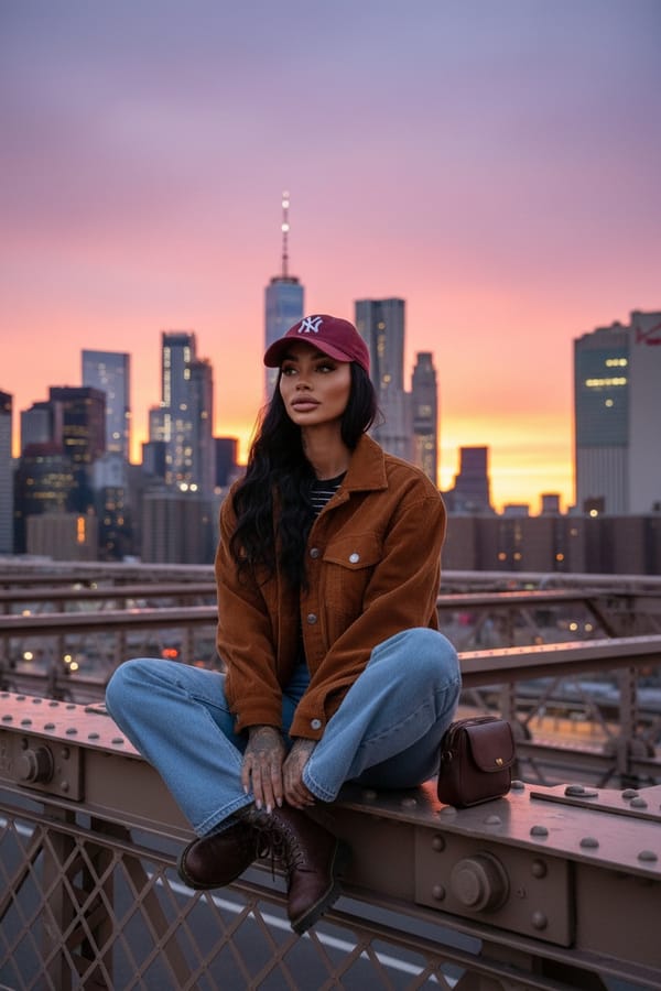 AI New York Photo Generator — natural pose (travel AI photo)